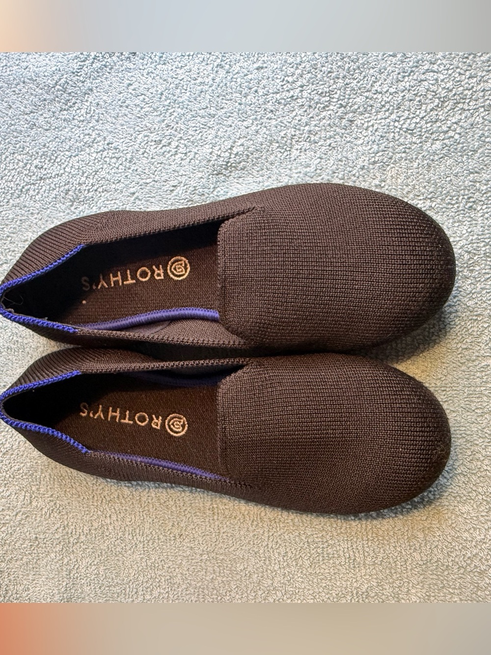 Child’s Sz 13 Rothy's Black Knit Slip-On Flats
